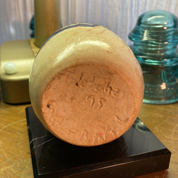 Sonny Fletcher Pottery Seed Pot Signed Native American Southwestern Style - Picture 6 of 6